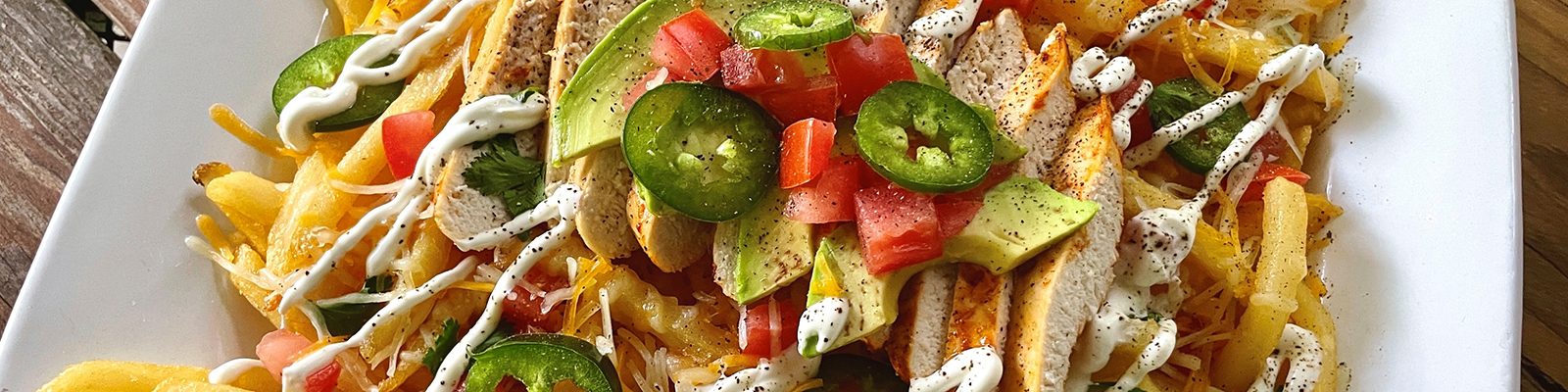 Chicken Fajita Loaded Fries